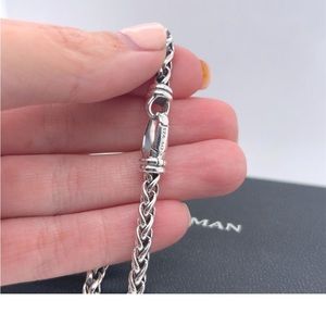 David Yurman sterling silver bracelet size large